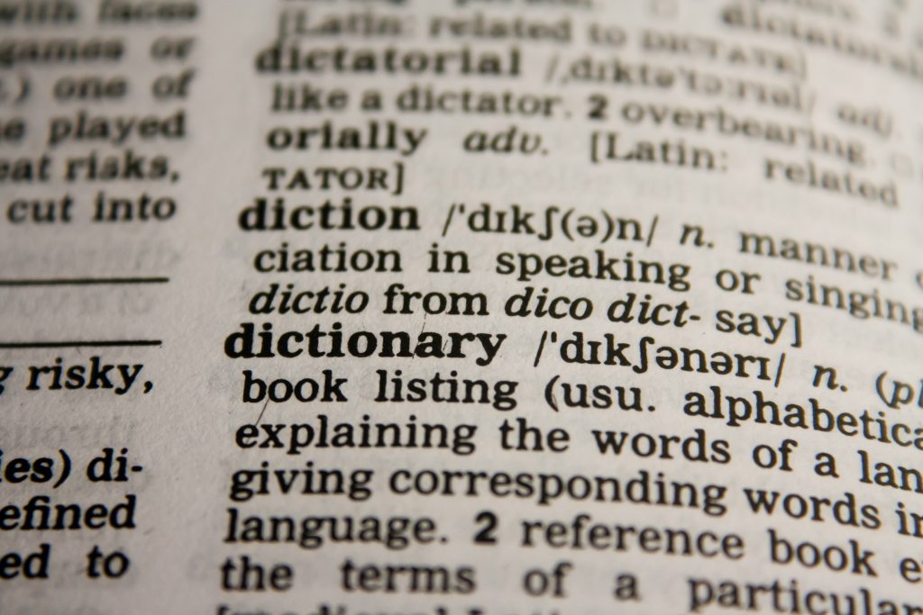 dictionary definition