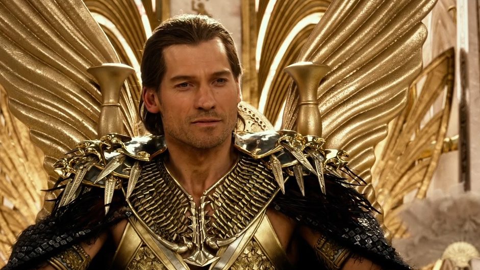 Nikolaj Coster-Waldau as Horus in Gods of Egypt (2016).