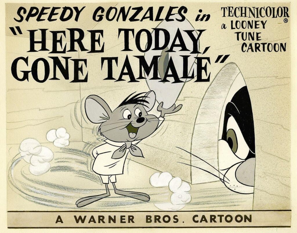Speedy Gonzales, Mouse, cartoon, caricature